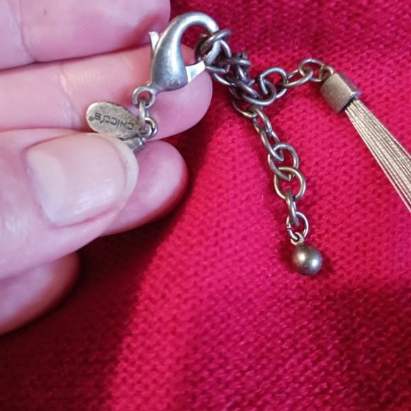 Silver Tone Statement Necklace from Chico's - Picture 6 of 7